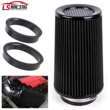 Black Performance High Flow Cold Air Intake Air Filter 3 3.5 4 10.5 Tall Black Performance High Flow Cold Air Intake Air Filter 3 3.5 4 10.5 Tall