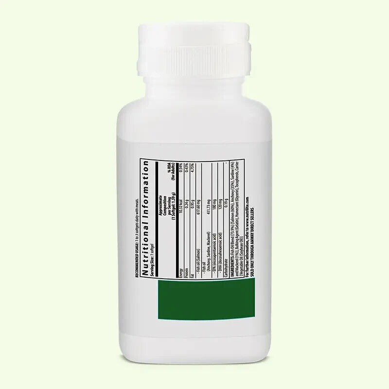 Amway Nutrilite Lachs Omega3 (60 Kapseln) für die Gesundheit von