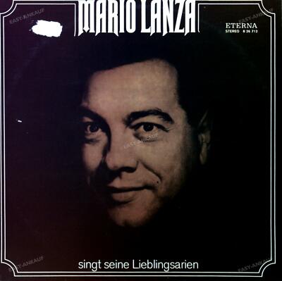 Mario Lanza - Mario Lanza Singt Seine Lieblingsarien LP AMIGA (VG/VG) .