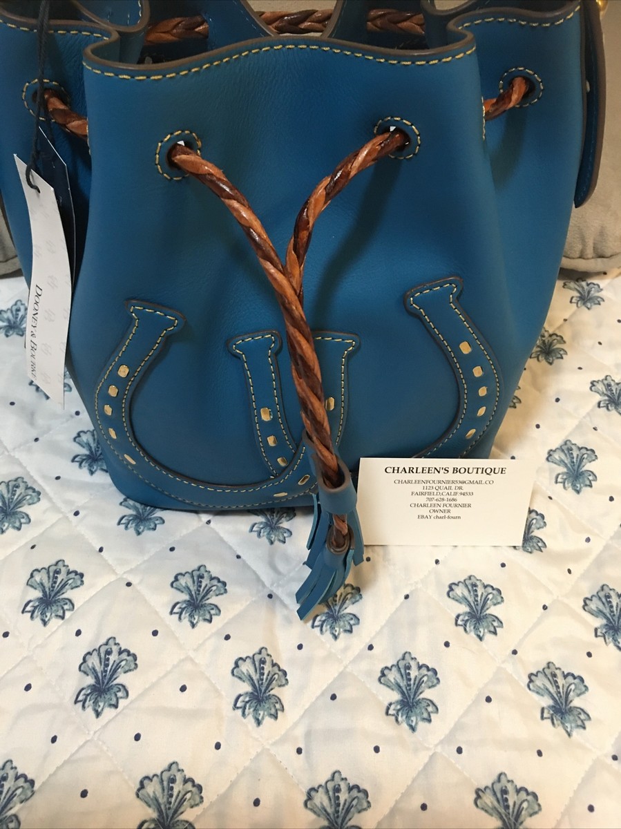 Dooney And Bourke Western Horseshoe Sm. Drawstring NWT In