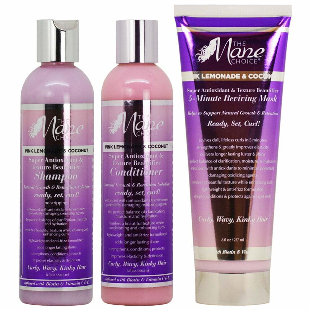 The Mane Choice Pink Lemonade Coconut Shampoo For Sale Online