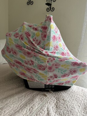 Little me Floral Pop 5-in-1 Multi-Use Nursing Cover
