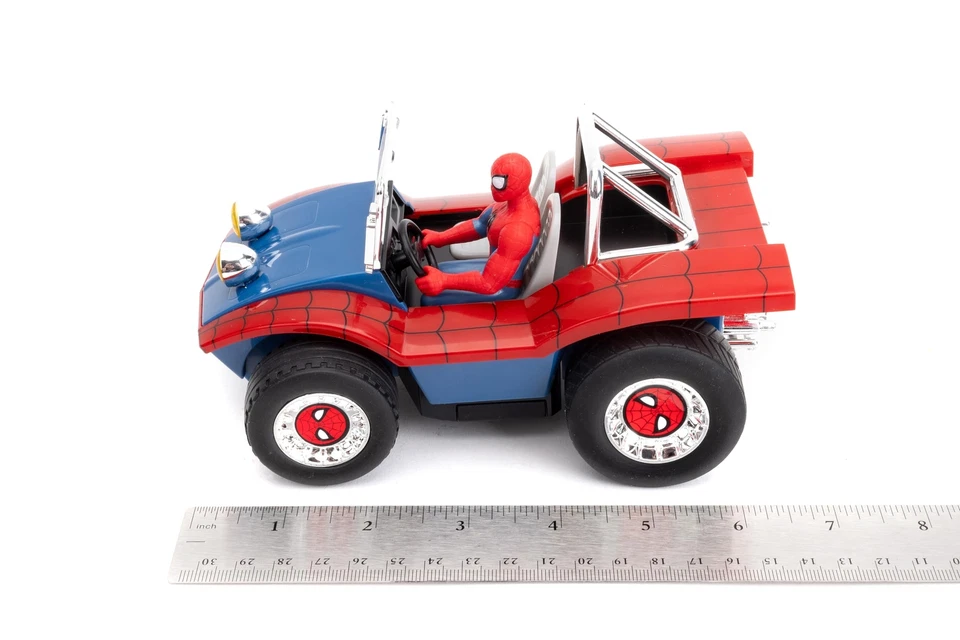 Spider Man Remote Control Buggy 7 Inch Full Function Turbo Action Vehicle - Image 2 of 4