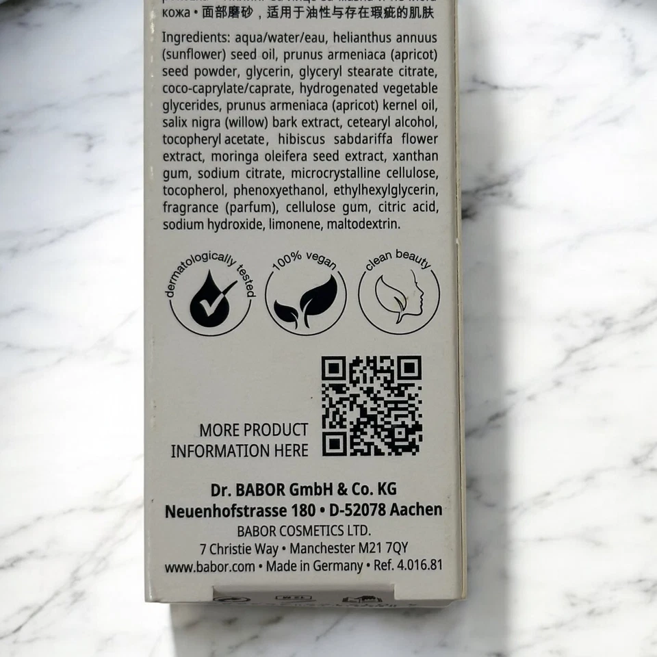 Crema Exfoliante Clarificante Babor 50 ml / 1,69 oz Piel Grasa Purificante Propensa al Acné NUEVA Foto 3 de 4