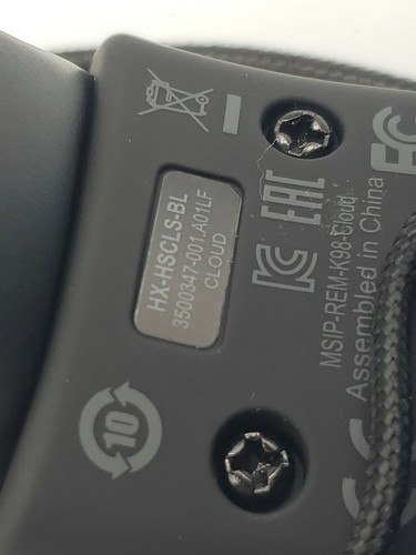 HyperX Cloud - Cuffie da gioco ufficiali con licenza Playstation per PS4 blu nero - Foto 4 di 12