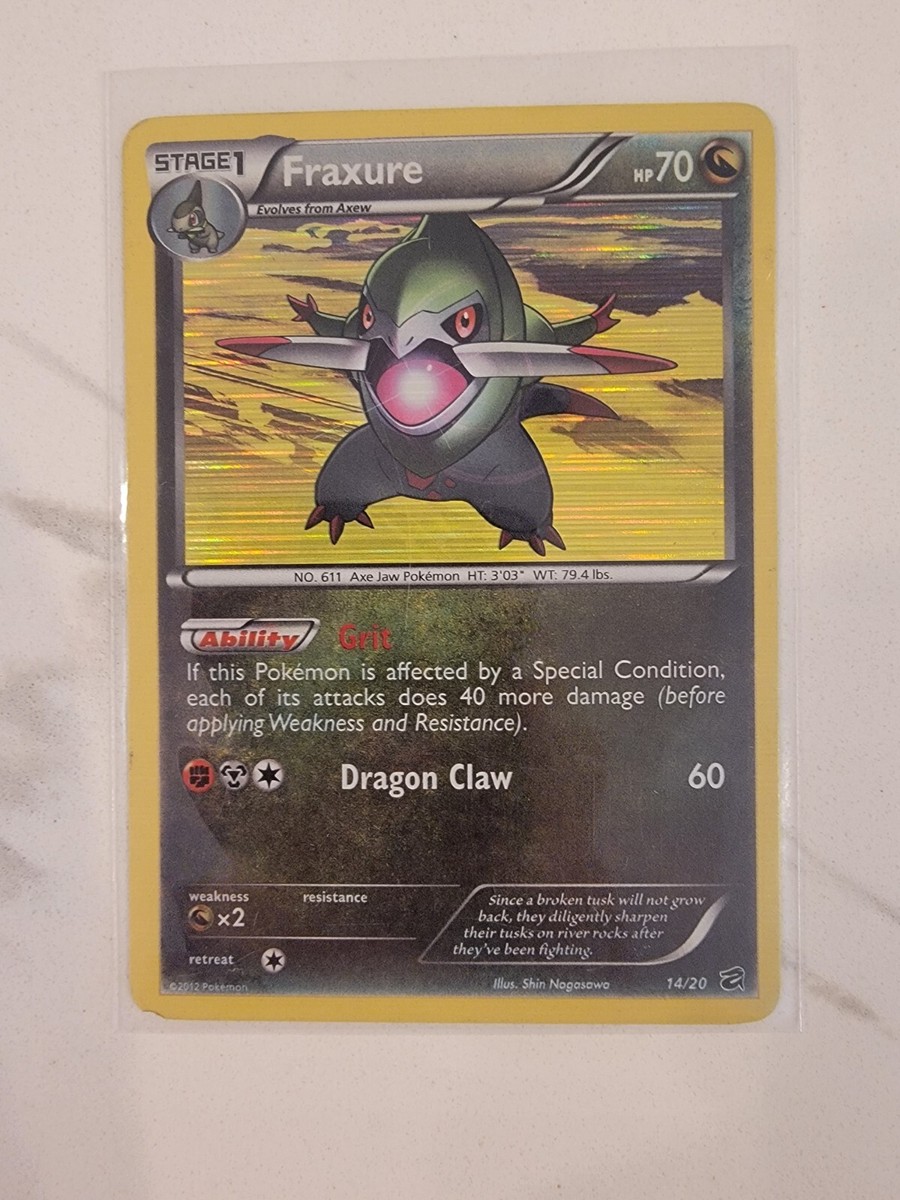 fraxure pokemon card value Fraxure AR 074/064 SV6a Night Wanderer