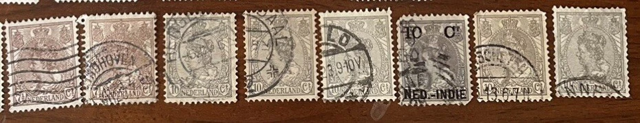 Nederland 1901 3C 荷兰美分邮票 威廉米娜女王和175 荷兰 1852/1923 — 第 3/4 张图片