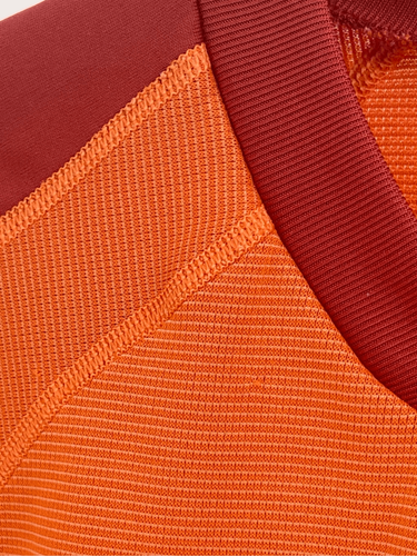 Patagonia 1/4 Zip Shirt Mesh Kids Size XS Orange Breathable Long Sleeve Active - Picture 9 of 13