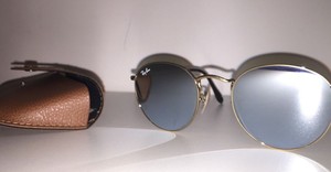 ray ban argento