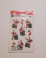 American Greetings 36 Autocollants Santa Christmas Stickers 4 Sheets Sealed Pack