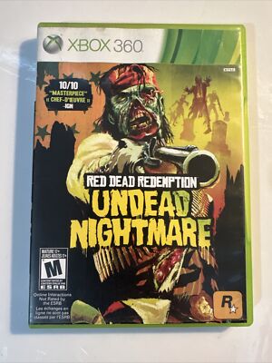 Red Dead Redemption: Undead Nightmare (Microsoft Xbox 360) Complete CIB - Tested