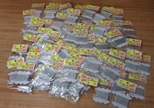 Lot of 95 Packs 475 Yards Metallic Silver Lame Non-Elastic Thread for Crafts