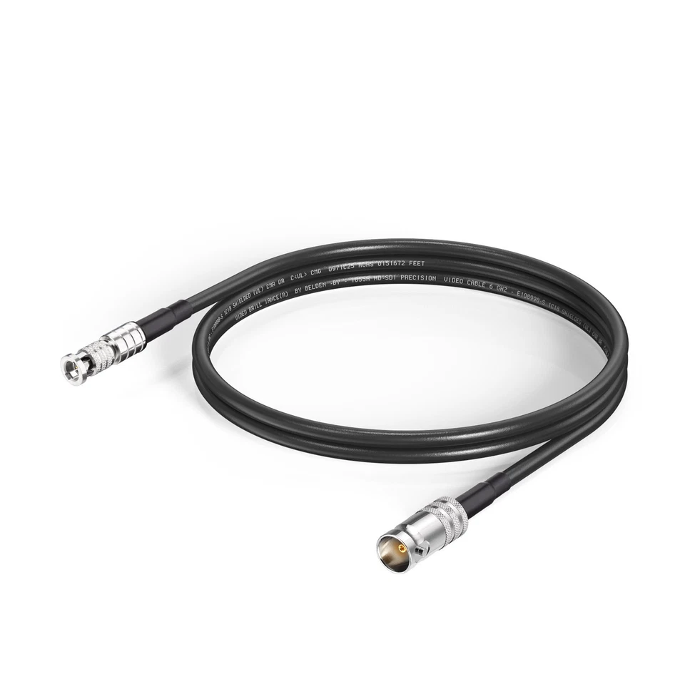 Micro HD BNC Male to BNC Female Belden 1855A HD-SDI/3G/6G Video Cable 10cm~25ft - Image 3 of 4