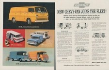 1964 Chevrolet Chevy-van Corvan Carryall Panels Step-van Vintage Print Ad Lo4
