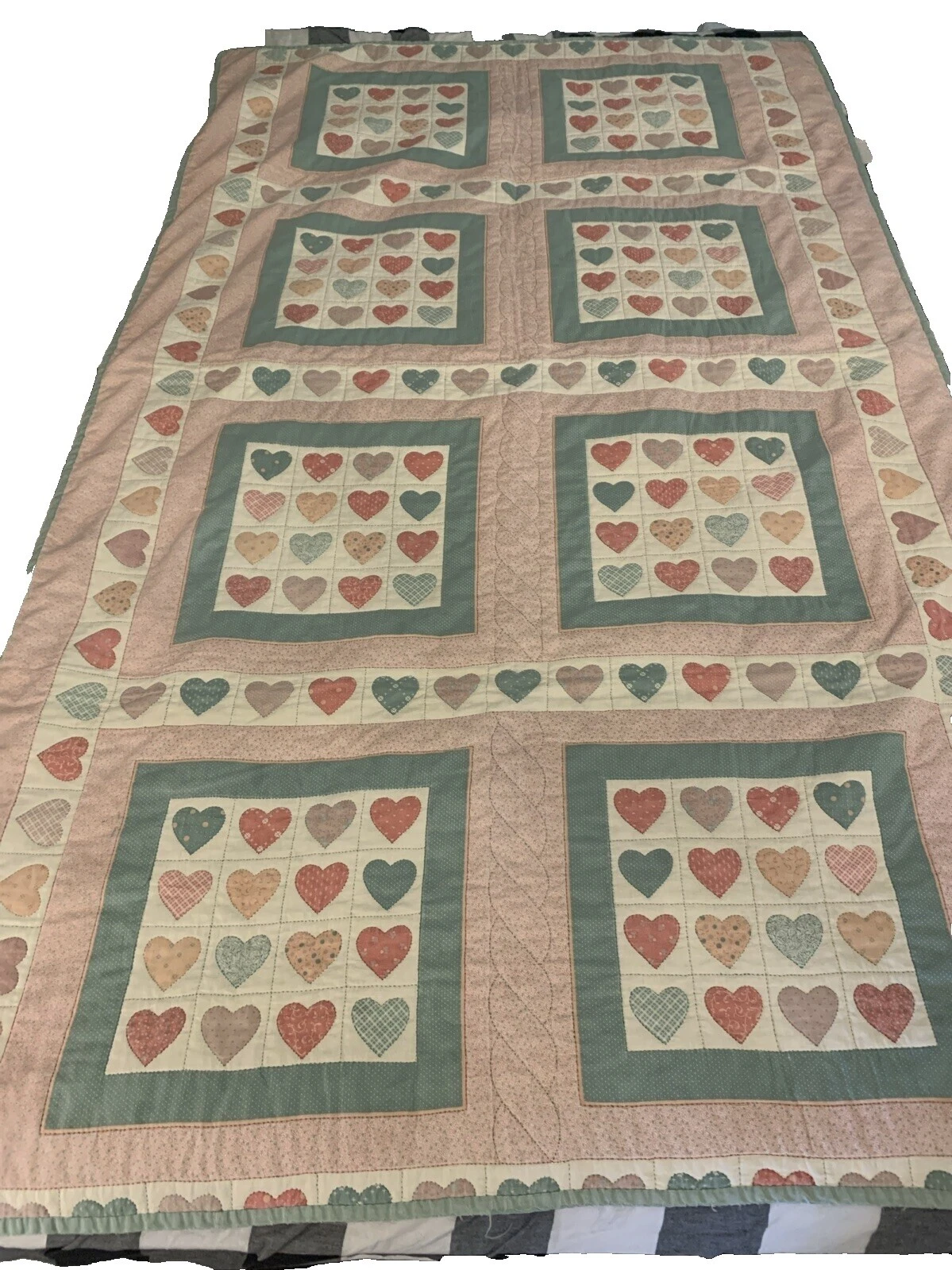 Одеяла, покрывала и покрывала ручной работы из хлопка коттеджа