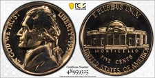1957 Jefferson Nickel PCGS PR66 QDO FS-101 Proof Coin 5C Gold Shield Secure