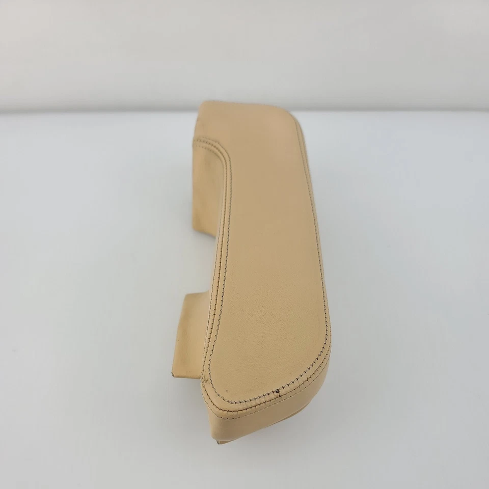 Unidad de reposabrazos de cuero para puerta trasera izquierda Bentley Brooklands Biege 1993 OEM Foto 3 de 4