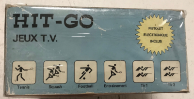 Console De Jeux Vidéos Vintage Hit-Go En Boîte / Non Testée