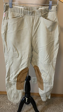 The Tailored Sportsman Equestrian English Riding Habits Pants, Tan, Size 28