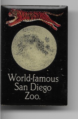 Tiger Jumping Moon * by World Famous San Diego Zoo (Post back)