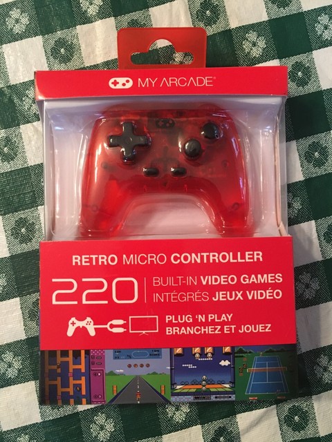 My Arcade Retro Micro Controller Plug and Play Game System With 220 ...