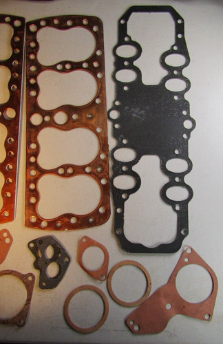 1938-1942 Ford V8 85-90 HP Victor Engine Gasket Set p/n HS 1004 k HS1004K Rare - Picture 3 of 4
