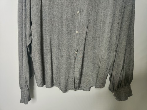 THE DARK ANGEL England Grey Shirt Size 2XL XXL Gothic Goth Medieval Pagan Top - Picture 4 of 10