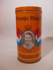 Vintage - DE RUIJTER Oranjehagel tin