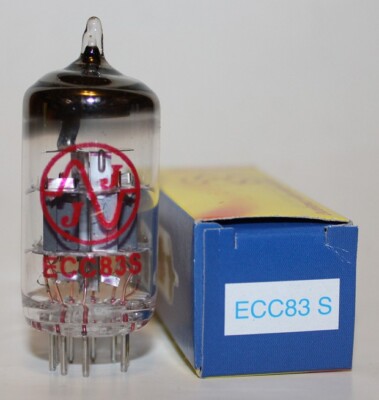 1 X JJ Electronic ECC83S Rohr, Brand Neu IN Box
