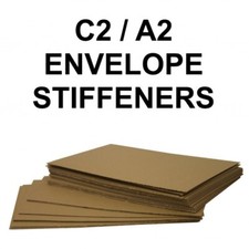 A2 C2 Envelope Double Wall Cardboard STIFFENER Layer Pads Heavy Duty 424mm x 595