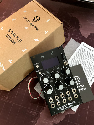 Erica Synths Sample Drum Percussion Source Eurorack Module