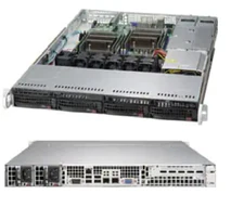 SuperMicro CSE-815TQC-R504CB 1U Chassis with Redundant 500W PWS
