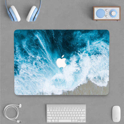 Vast Ocean Sea Waves Beach Case For Macbook M2 M3 Air 15 13 Pro 16 14 11 12 inch