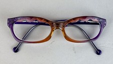 VTGY2K LA Eyeworks Purple/Orange Glasses style Swag 984 ART-TO-WEAR