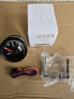 ELING Auto Boat Water Level Tank Gauge Meter 2''(52mm) with Backlight