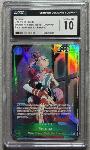 Perona (Parallel) graded CGC 10 for sale on eBay