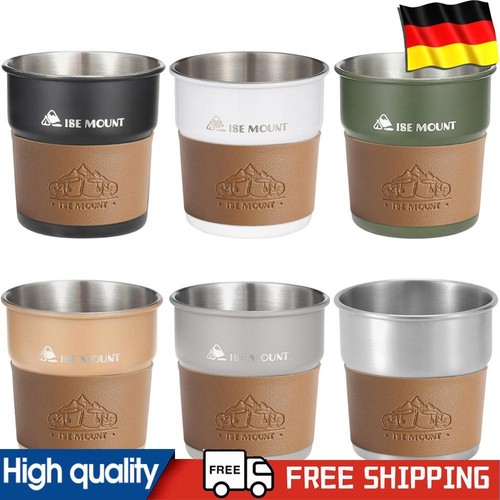 300ML Coffee Cup Portable Camping Cup Camping Mug Lightweight for