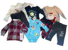 Newborn Baby Boy Bundle 8pc Lot Brand New Hurley Just One You Disney