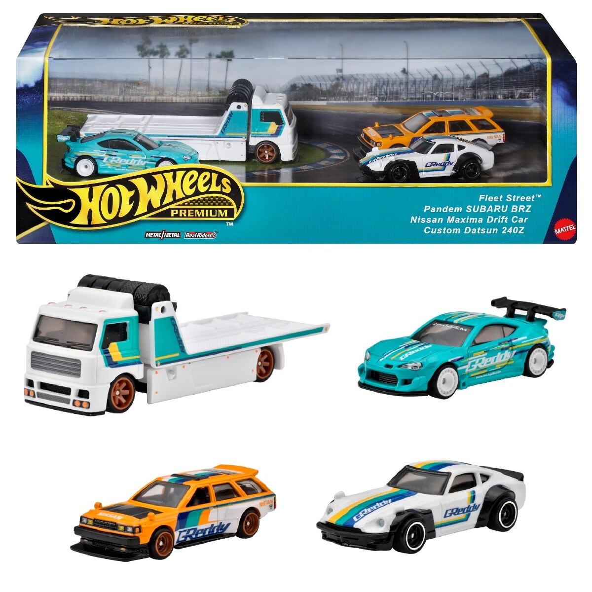 Hot Wheels 2023 コレクターエディション ミニカーセット Hot Wheels Premium Collector Set Drifting Vehicle Toy Mini Car