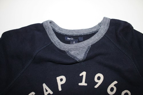 Gap Kids 1969 Gap USA Navy Blue Sweatshirt Size M 8 EUC - Picture 2 of 3