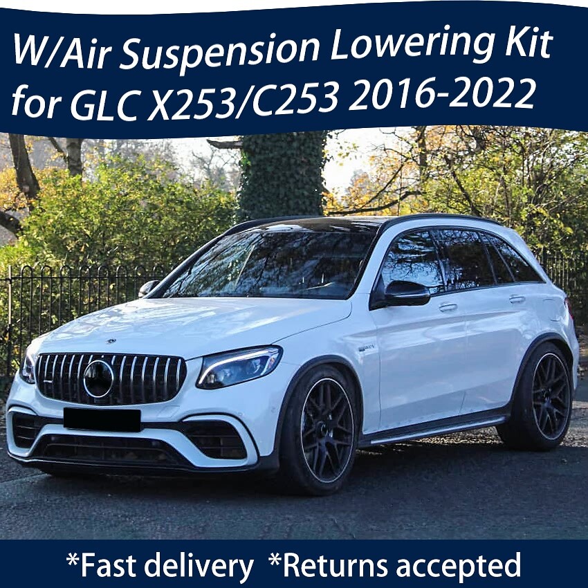💥for 15-22 MERCEDES GLC X253 & C253 AIR SUSPENSION LOWERING KIT