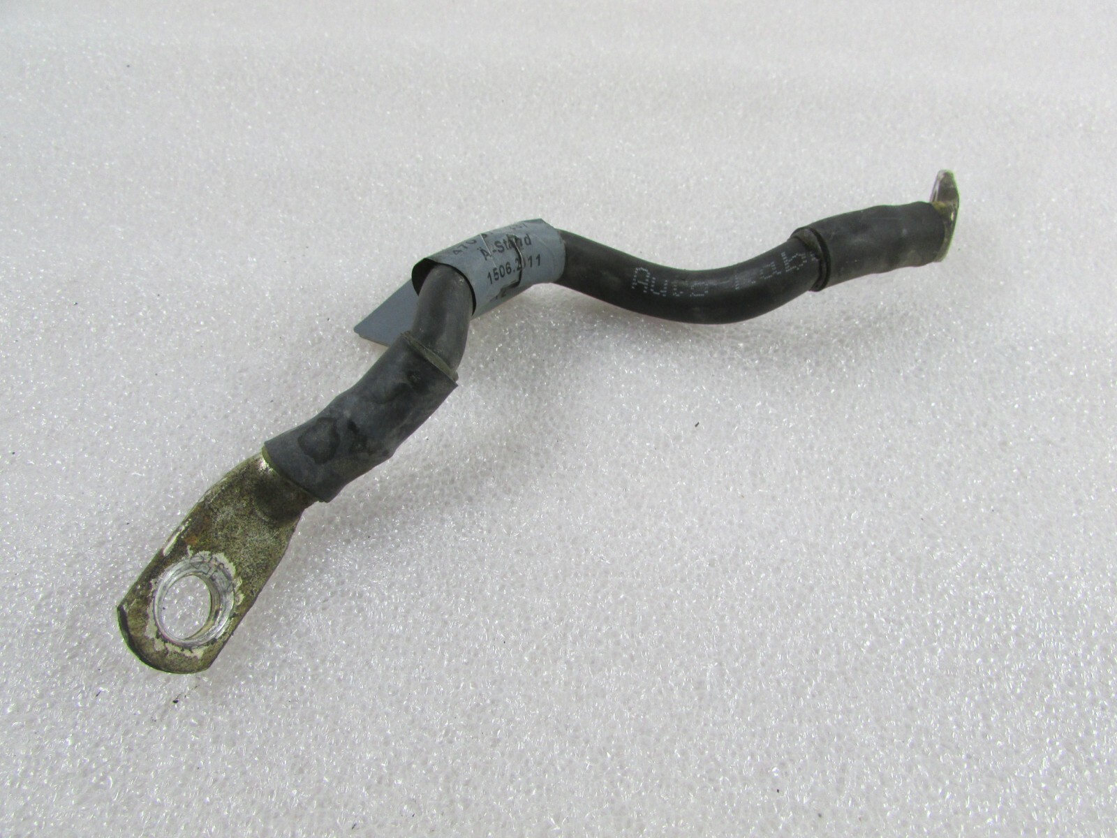 Lamborghini Aventador, Left Engine to Chassis Ground Cable, Used, P/N 470971237