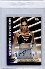 RAQUEL GONZALEZ 2021 TOPPS WWE WOMEN'S DIVISION ROSTER AUTO /99 *16373