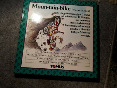 Moun-tain-bike-Fröhliches Wörterbuch-Tomus Verlag-von 1991-94 Seiten-21x21 cm