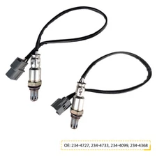 2pcs O2 Oxygen Sensor Upstream Downstream Air Fuel Ratio for Honda Civic Accord