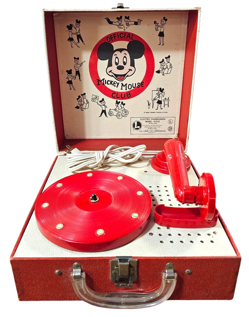 Disney vintage ミッキーマウス レコードプレーヤー ジャンク Disney vintage ミッキーマウス レコードプレーヤー ジャンク