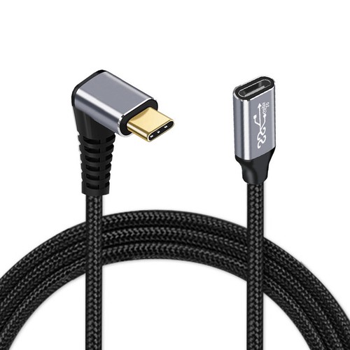 Cablecy USB-C USB 3.1 Type C Male to Female Extension Data Cable 10Gbps 100W - Picture 8 of 9