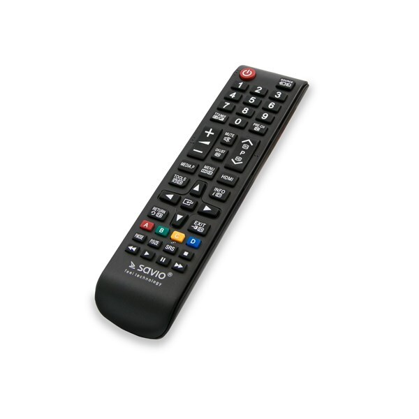 Thumbnail - 5901986043676 Savio Rc-07 Fernbedienung Ir Wireless Tv Drucktasten