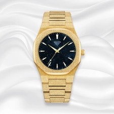 LIMITED INVENTORY SALE!! ATC Watch Co. GOLD Frosted Strata Quartz Watch