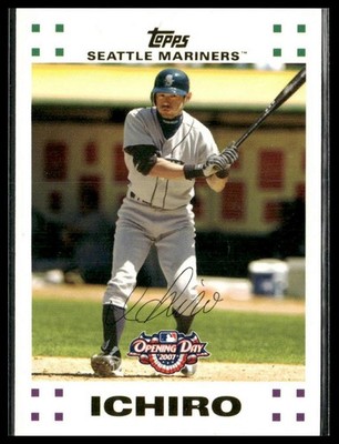 2007 Topps Opening Day Baseball #154 Ichiro Seattle Mariners